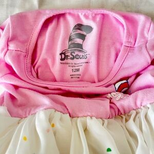 12 month old baby girl Dr. Seuss, green egg and ham themed dress